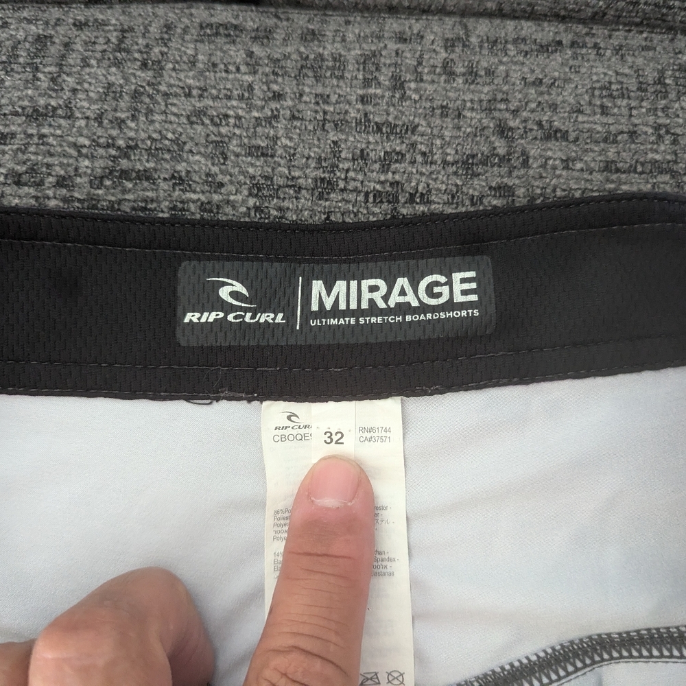 Rip Curl Color Block Board Shorts 32 - image 5